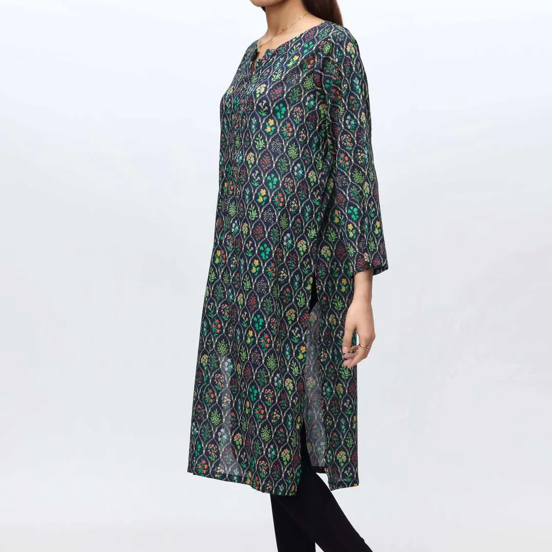 1PC-Unstitched Digital Printed Lawn Shirt PS4419