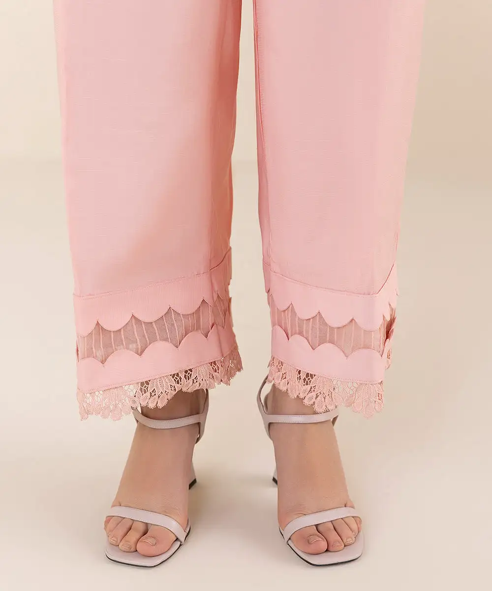 2 Piece - Embroidered Khaddi Net Suit