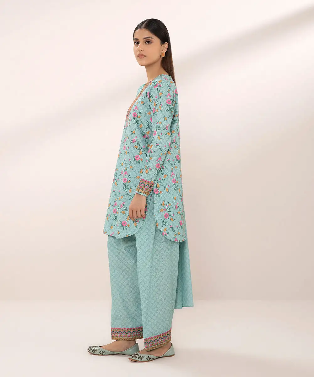 3 Piece - Embroidered Lawn Suit