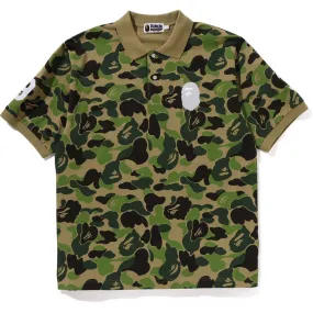 ABC CAMO LARGE APE HEAD POLO RELAXED FIT MENS