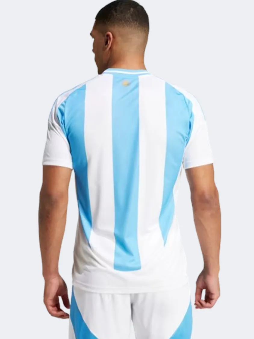 Adidas Argentina 24 Home Men Football T-Shirt White/Blue Burst