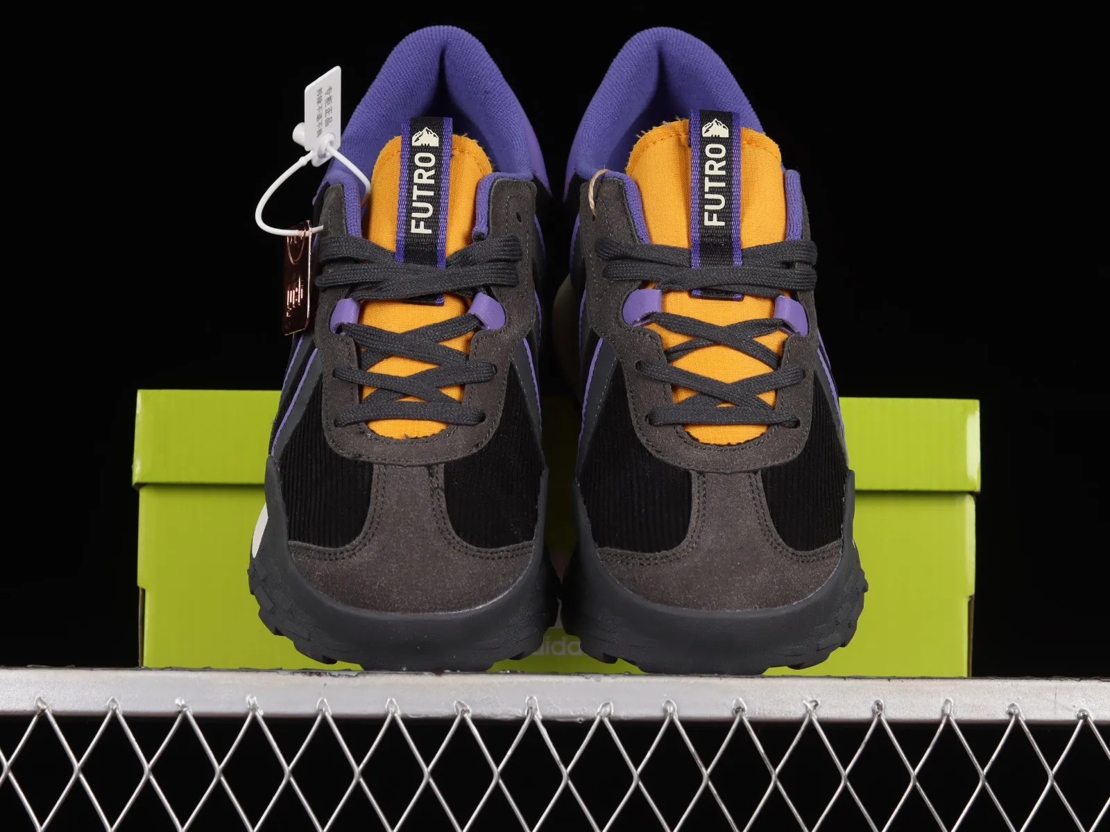 Adidas Futro Mixr NEO Dark Purple Yellow Core Black HP9823