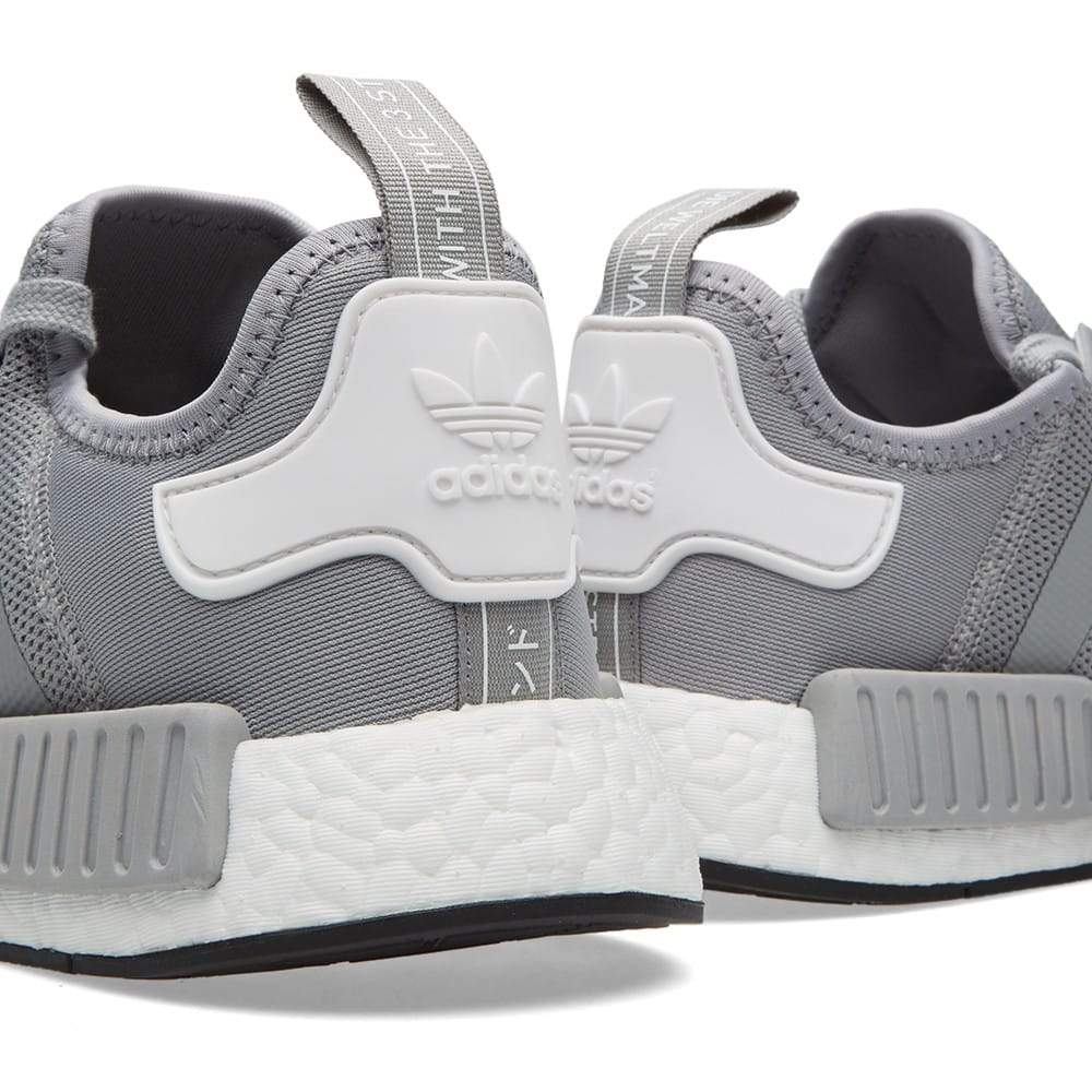 ADIDAS NMD RUNNER JUNIOR Light Onix & White