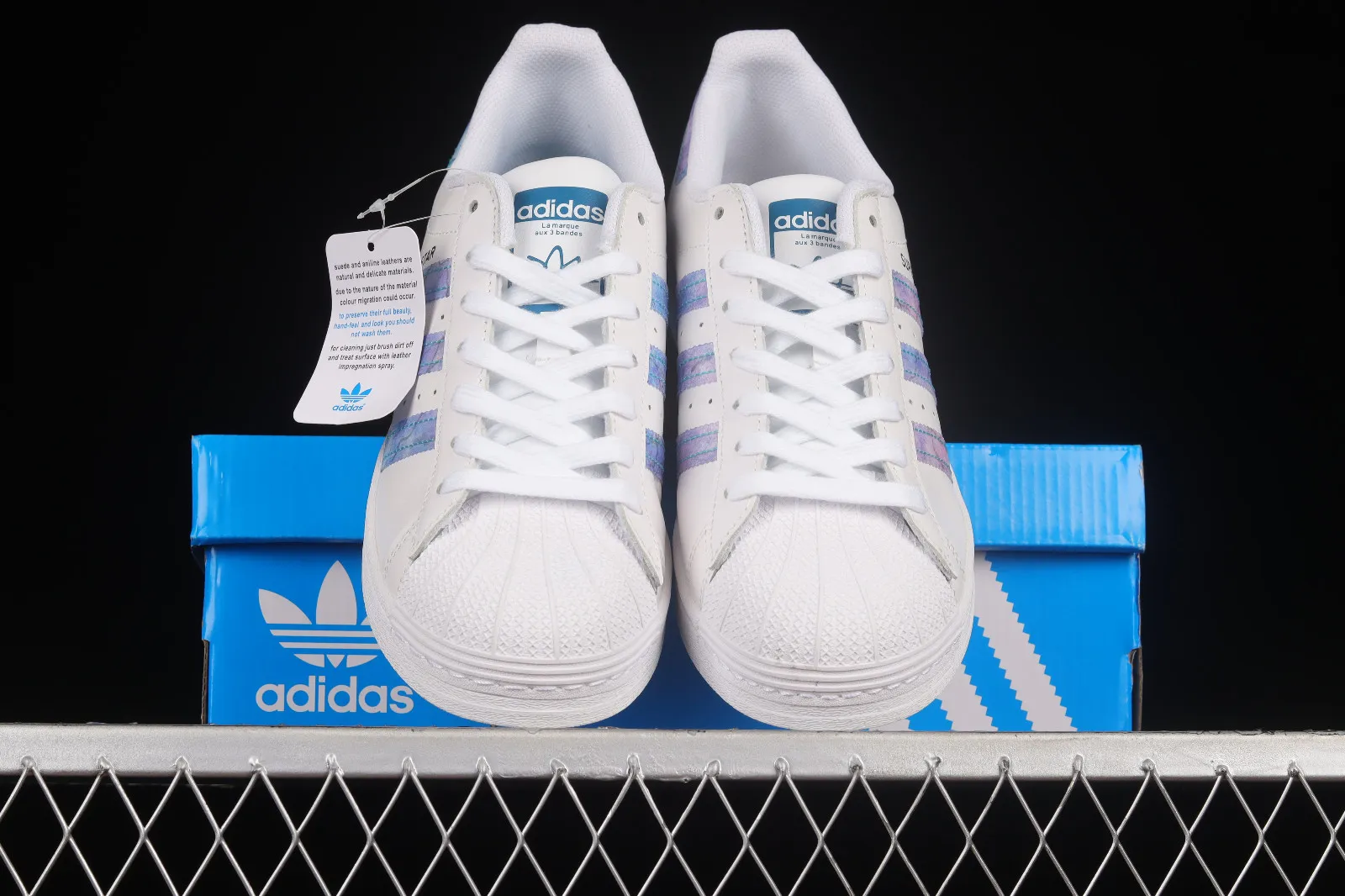 Adidas Originals Superstar Purple Cloud White Metallic Gold CZ5217