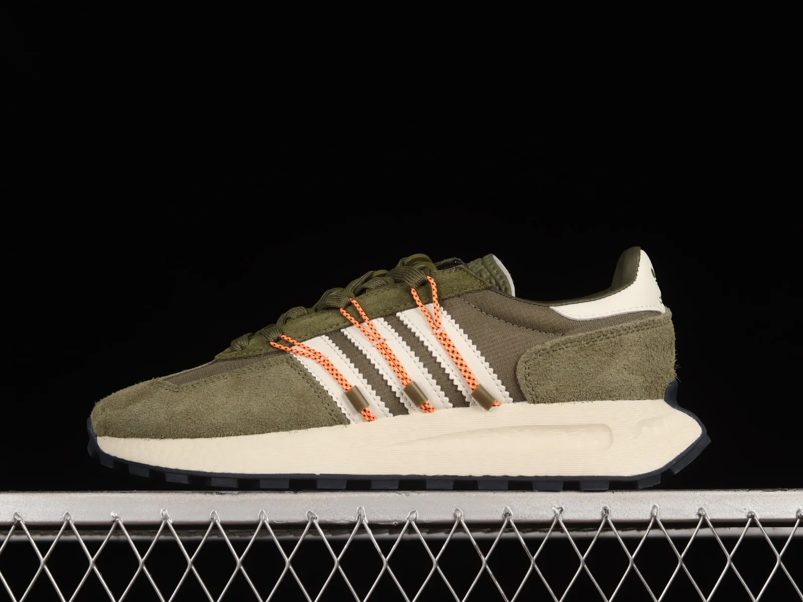 Adidas Retropy E5 Dark Green Orange Core Black FZ5926