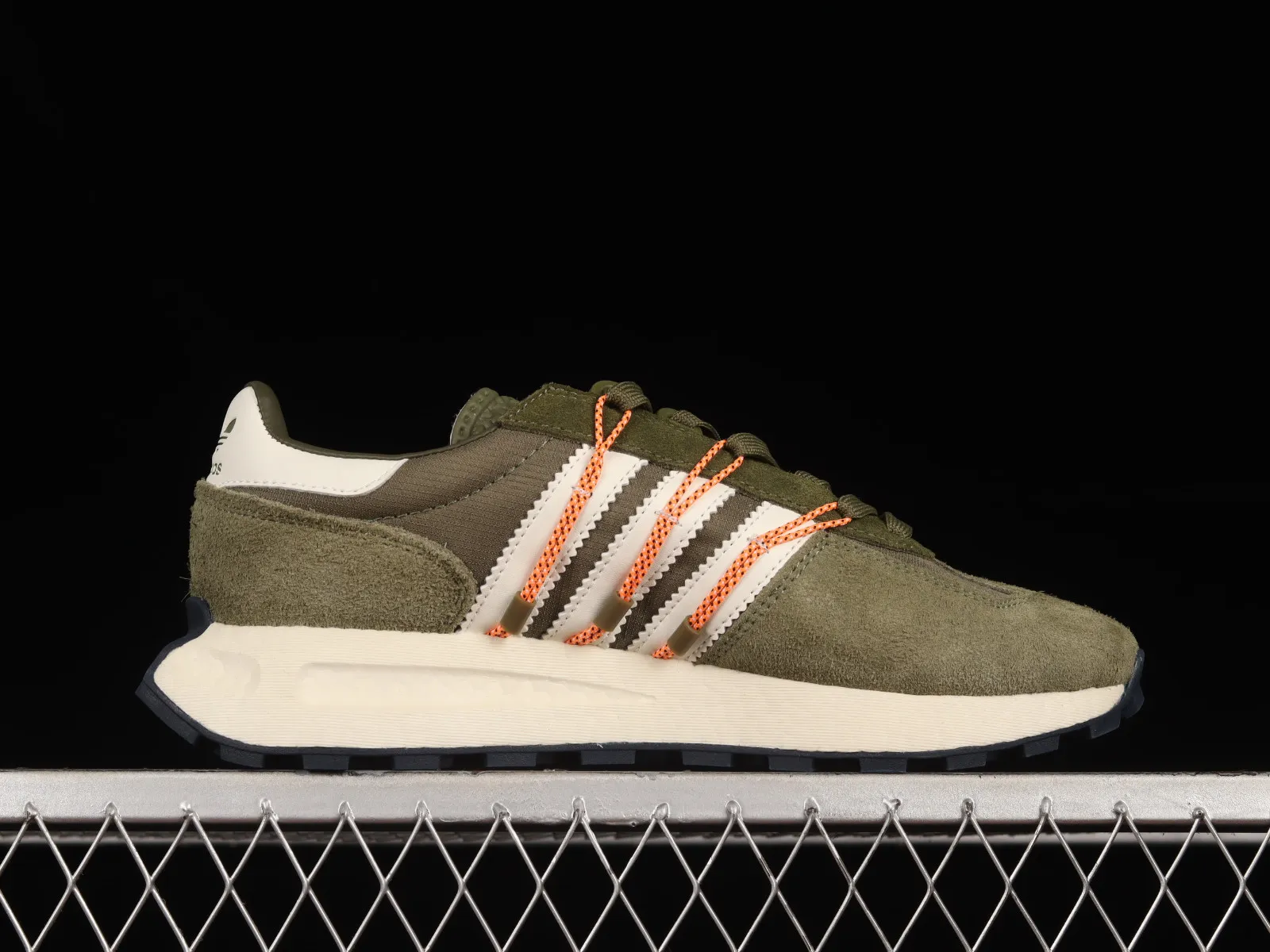 Adidas Retropy E5 Dark Green Orange Core Black FZ5926