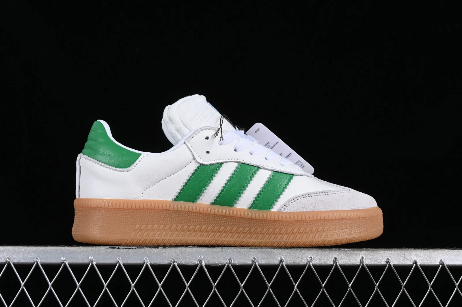 Adidas Samba XLG Cloud White Green Gum IE1375