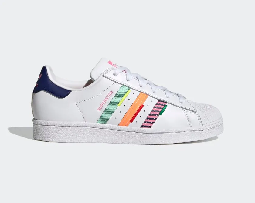 Adidas Superstar Cloud White Night Sky Green GW9783