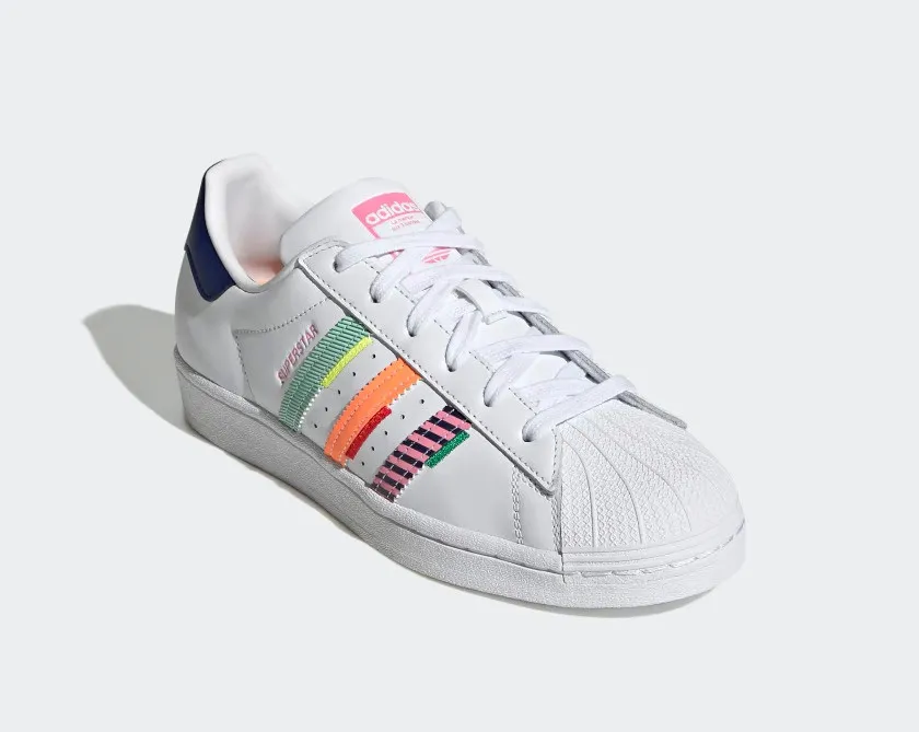 Adidas Superstar Cloud White Night Sky Green GW9783