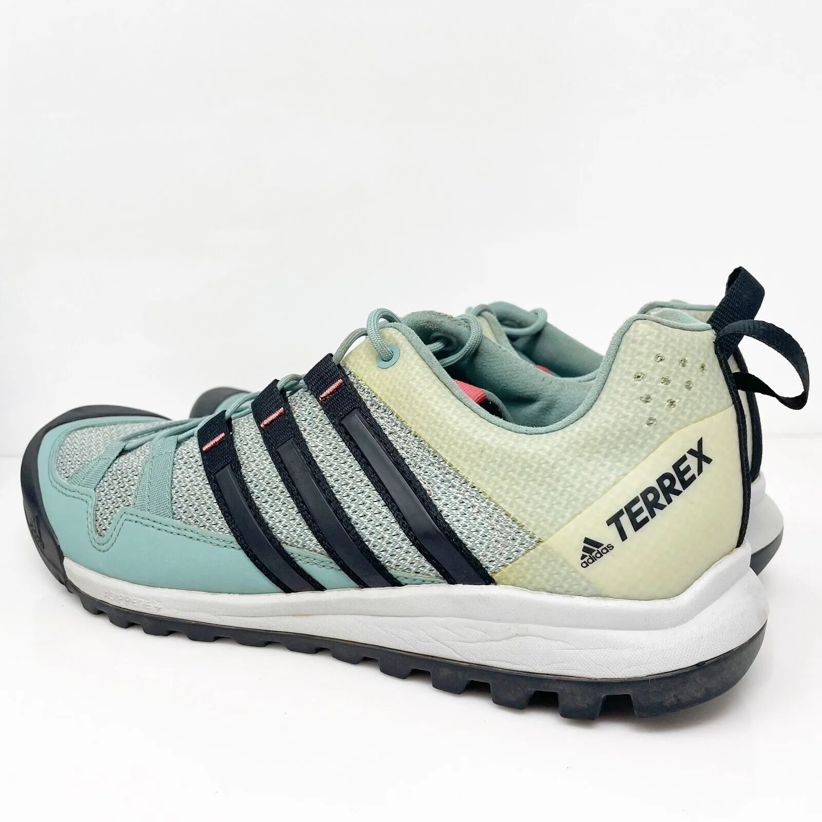 Adidas Womens Terrex Solo BB6022 Blue Hiking Shoes Sneakers Size 9.5