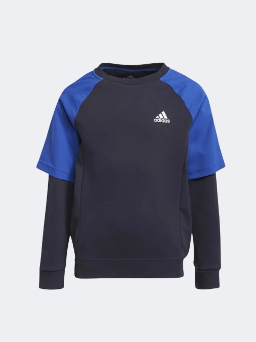 Adidas Xfg Men Training Sweatshirt Navy/Blue/White