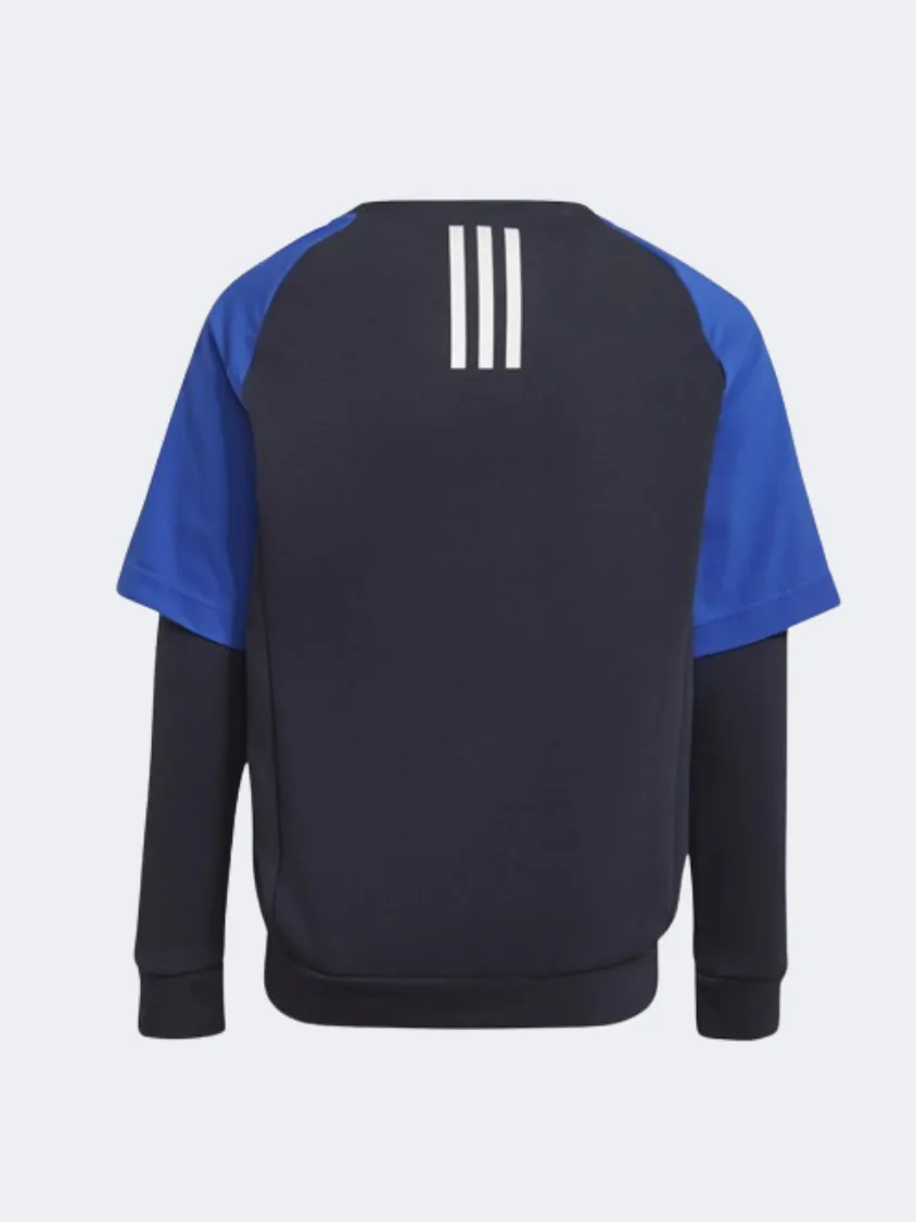 Adidas Xfg Men Training Sweatshirt Navy/Blue/White