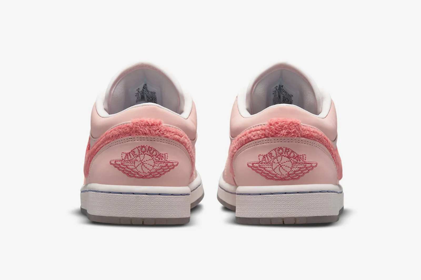 Air Jordan 1 Low SE Mighty Swooshers Pastel Pink White DM5443-666