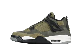 AIR JORDAN 4 SE CRAFT MEDIUM OLIVE WHITE/BLACK/GREEN