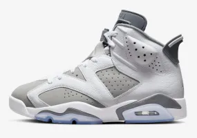 Air Jordan 6 Retro White Cool Grey Medium Grey CT8529-100