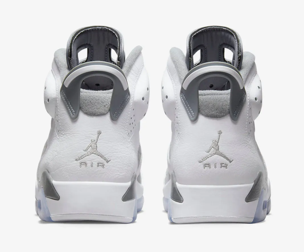 Air Jordan 6 Retro White Cool Grey Medium Grey CT8529-100