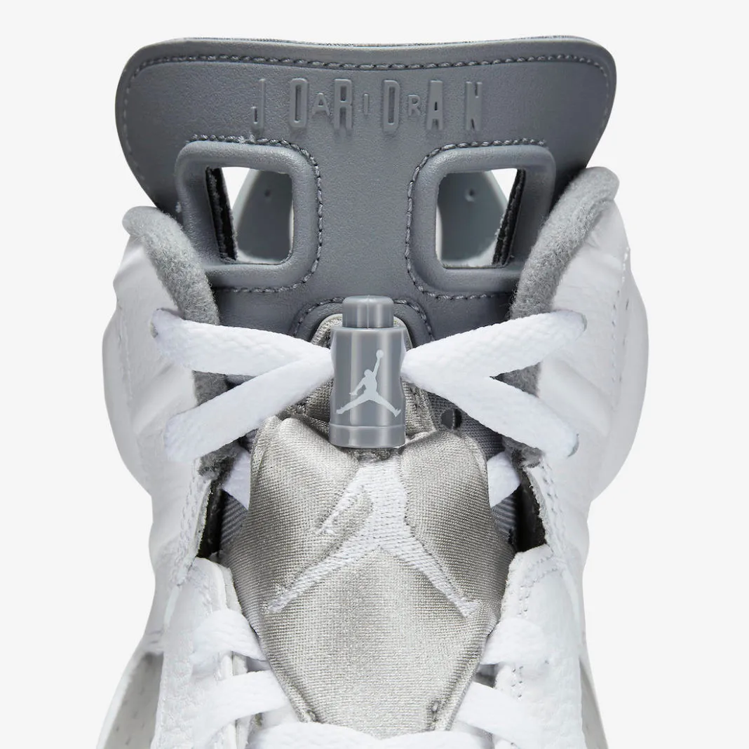 Air Jordan 6 Retro White Cool Grey Medium Grey CT8529-100