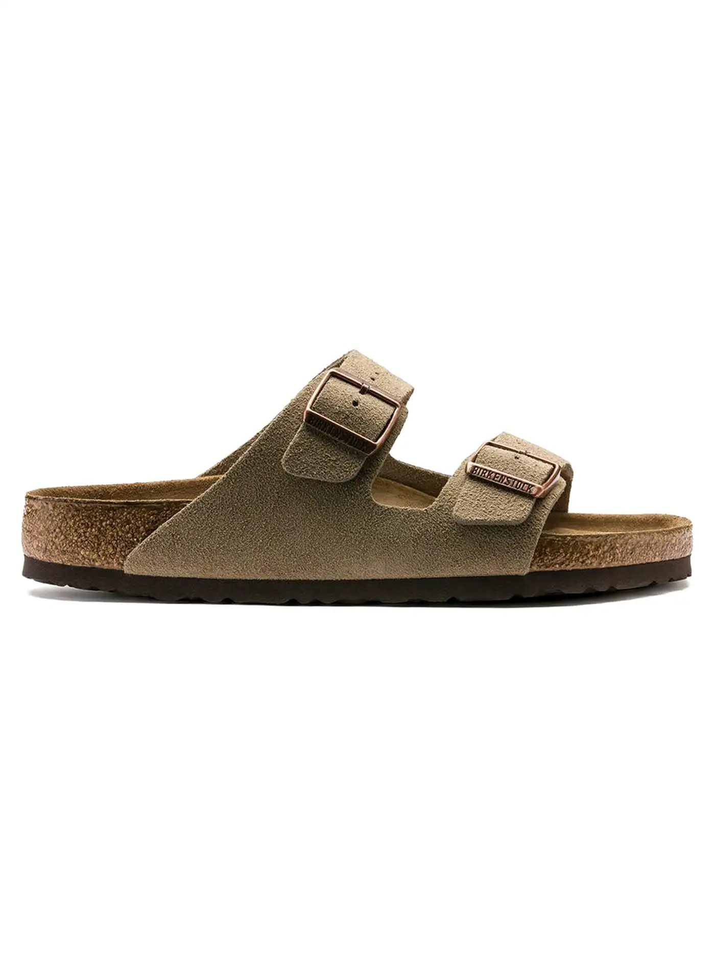 Arizona Soft Footbed Suede N Taupe Sandals