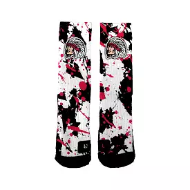 Arlee Warriors Splatter Socks