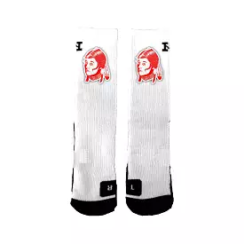 Arlee Warriors/scarlets Logo Socks