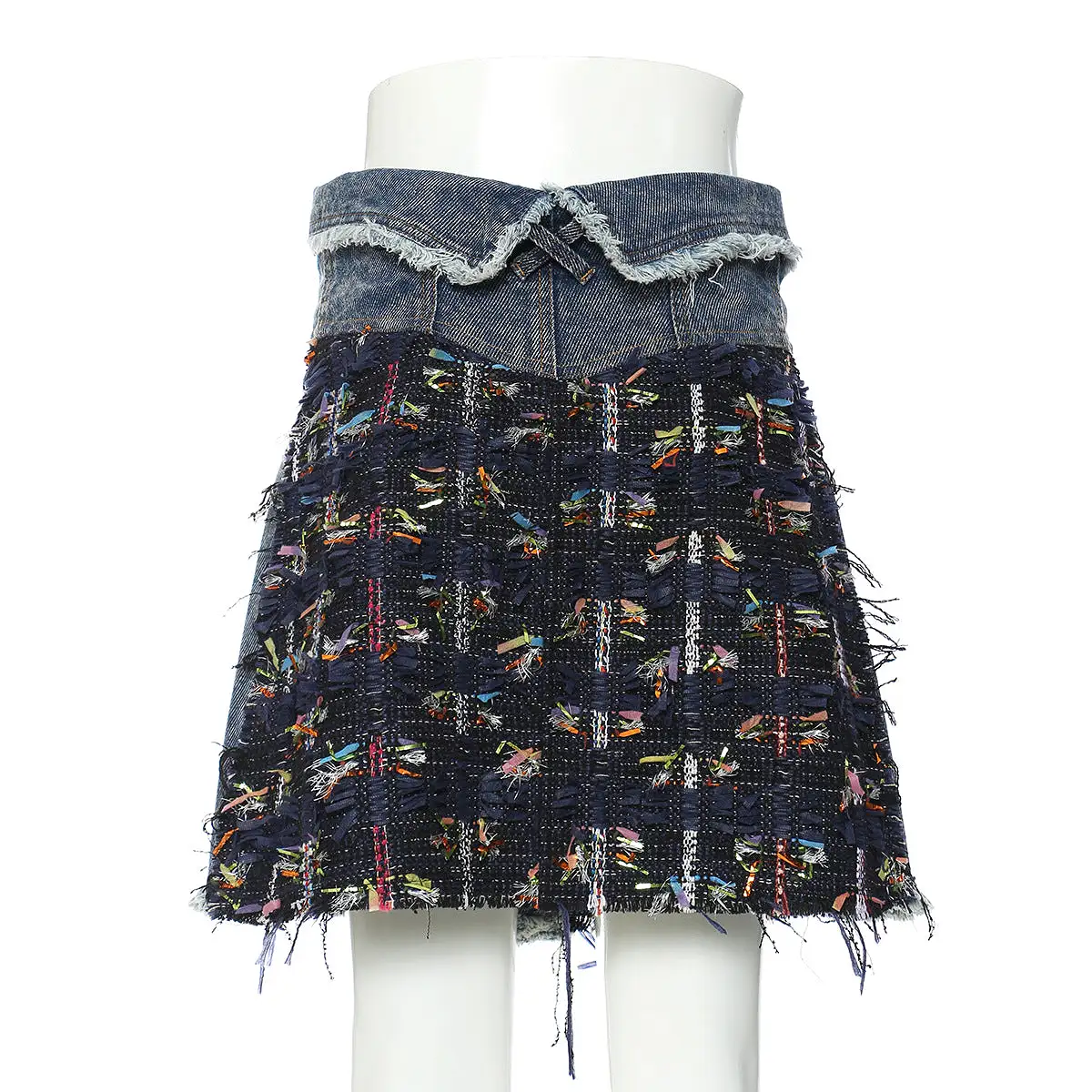 Ashore Shop Denim Mix Mini Skirts