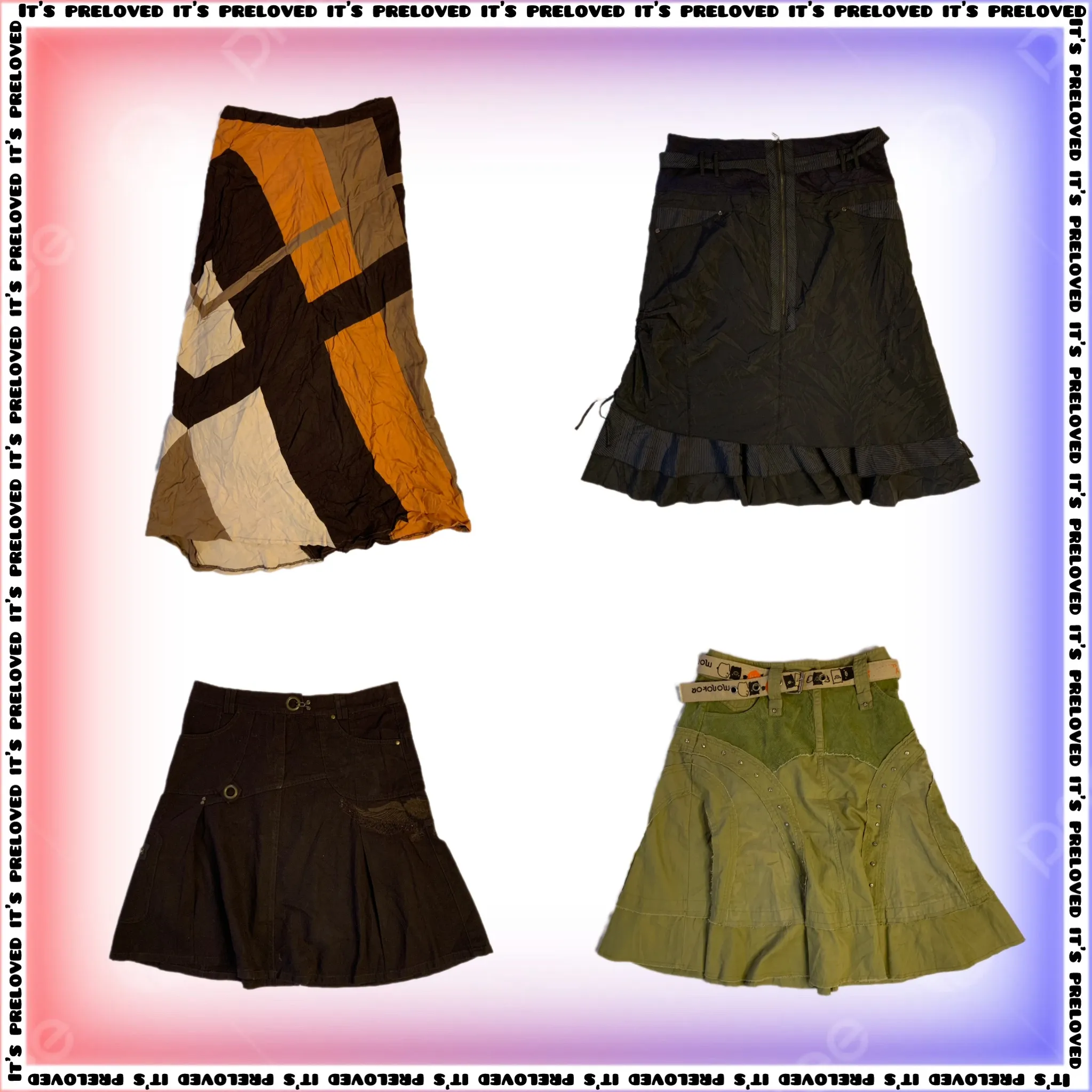 Autumn Winter Retro Skirts Mix (SS-673)