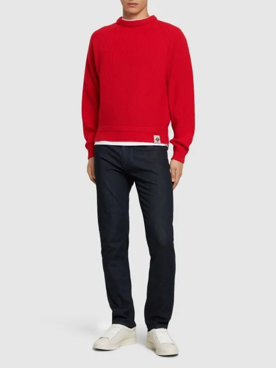 Bally   Wool knit crewneck sweater 