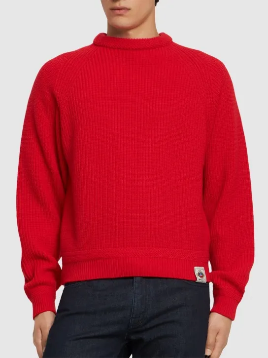 Bally   Wool knit crewneck sweater 