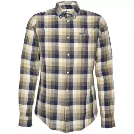 Barbour Hillroad Tailored Shirt - Olive