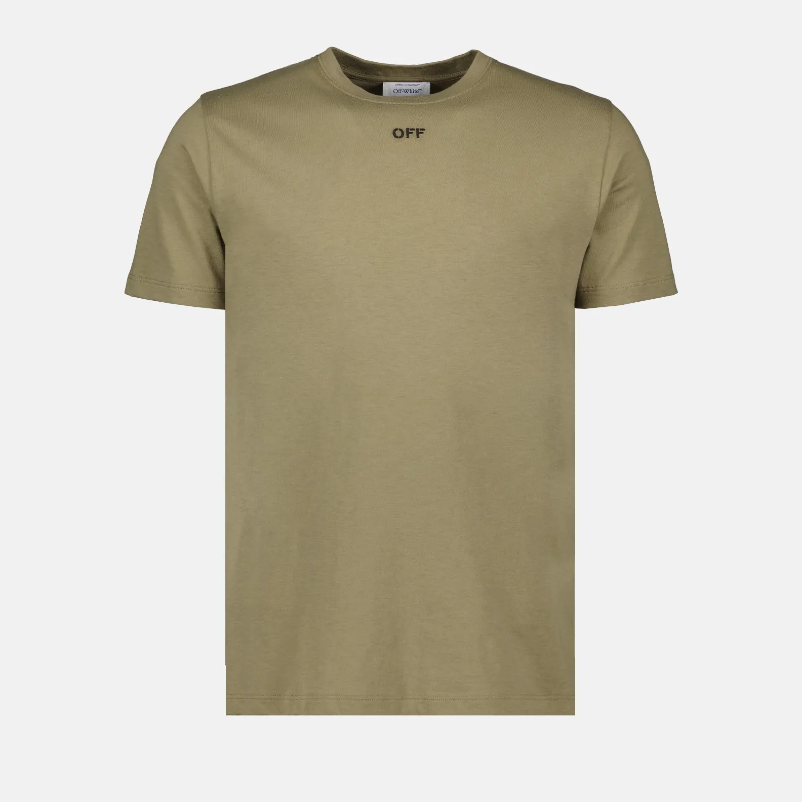 Beige Off Stitch T-shirt