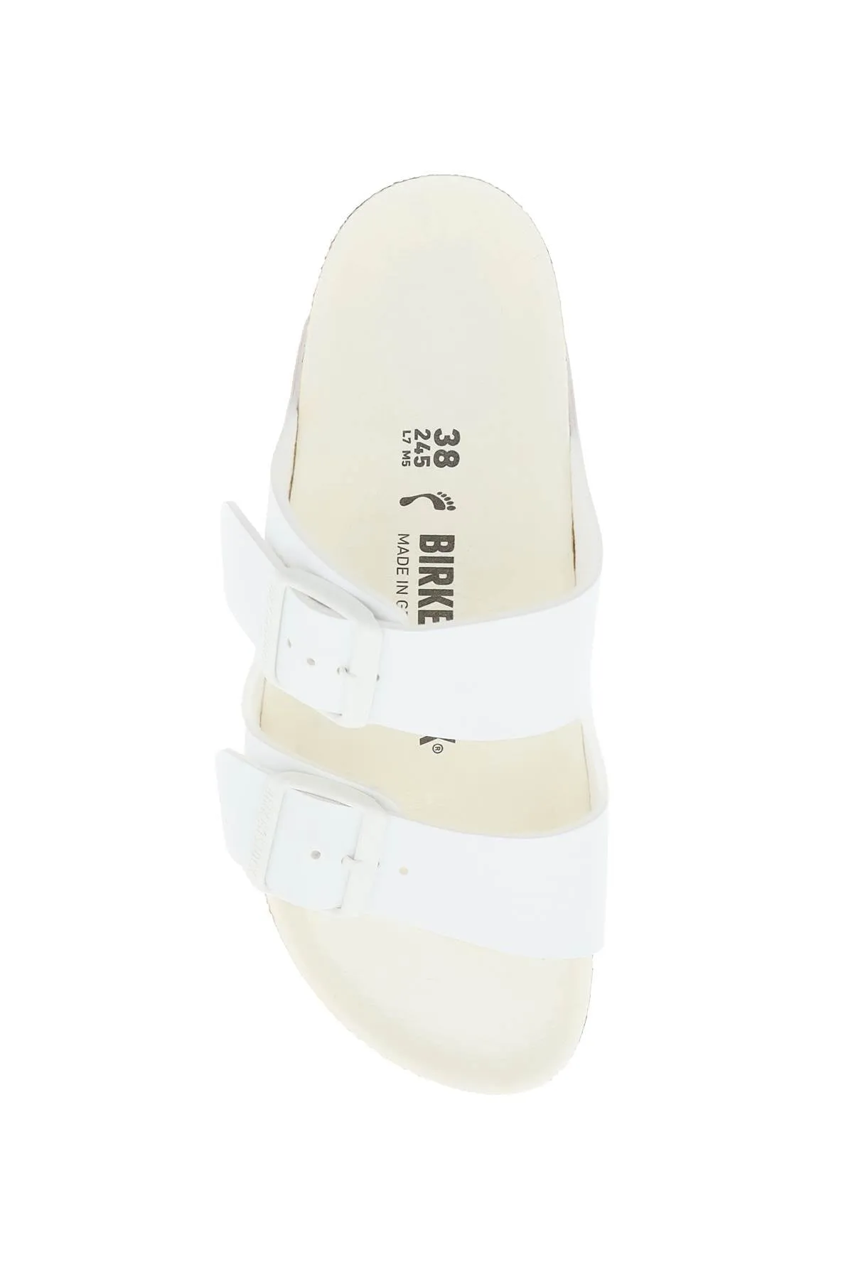 Birkenstock arizona slides narrow fit 1019046 WHITE