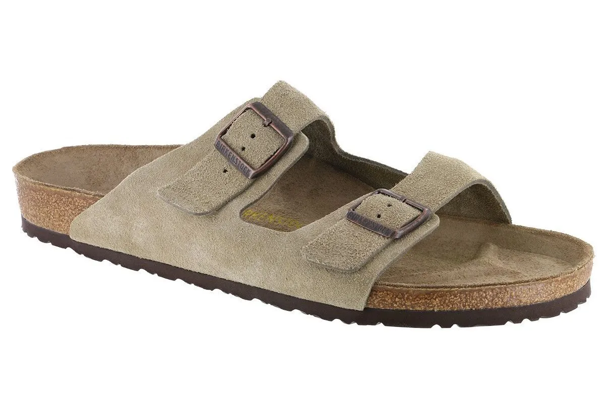 Birkenstock Arizona Suede Leather Taupe