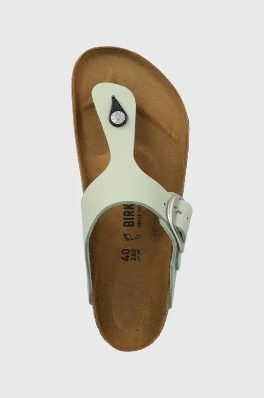 Birkenstock Gizeh Big Buckle green color 1024046