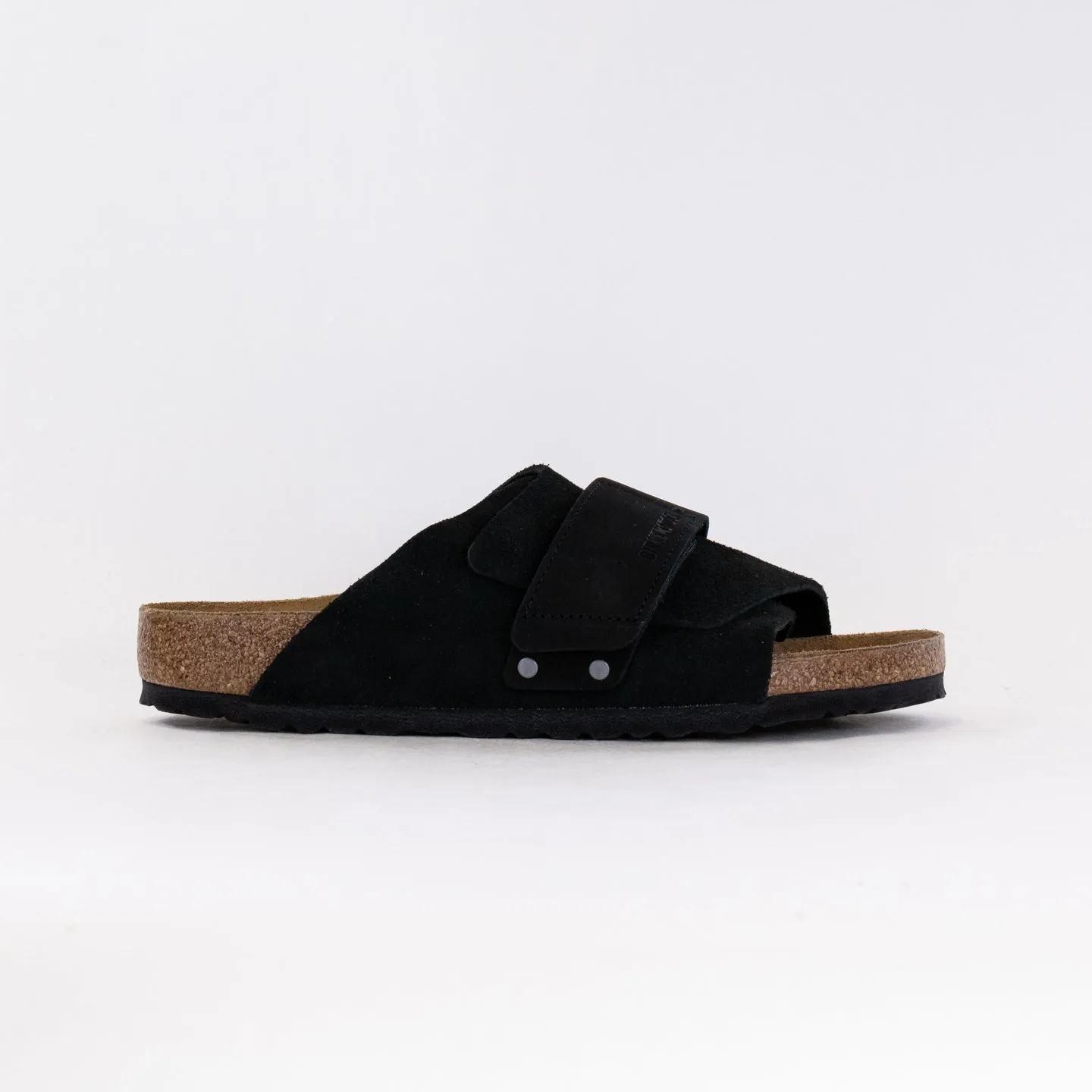 Birkenstock Kyoto (Women's) - Black Nubuck/Black Suede