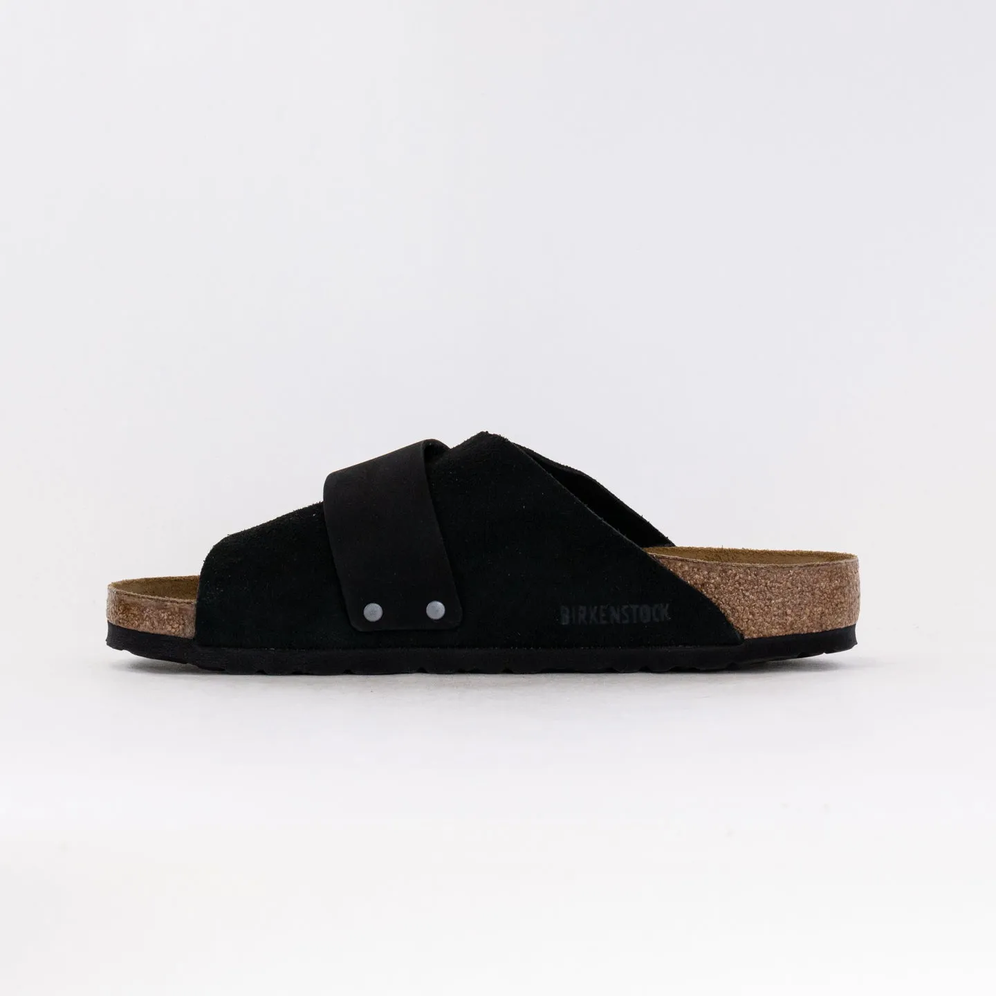 Birkenstock Kyoto (Women's) - Black Nubuck/Black Suede