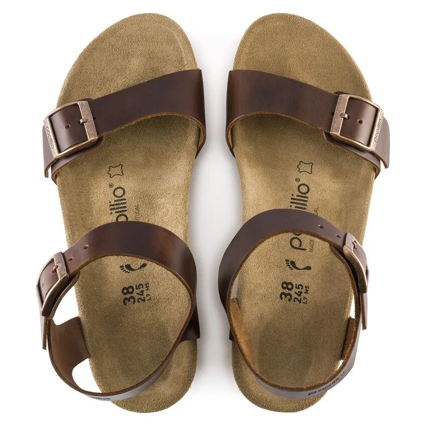 Birkenstock Soley Leather Wedge Sandals Women's