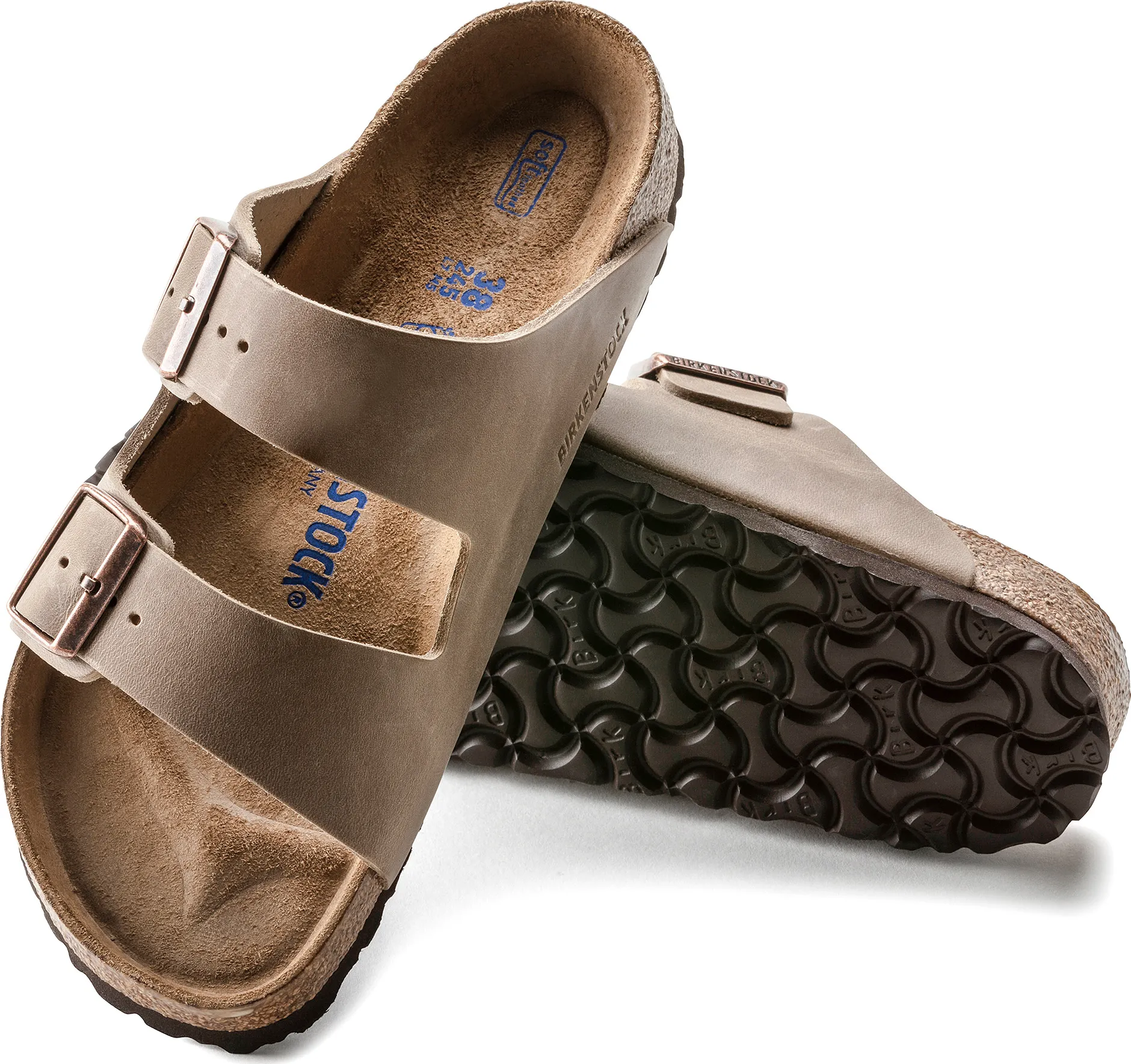 Birkenstock Unisex Arizona Soft Footbed Regular Tabacco Brown | Buy Birkenstock Unisex Arizona Soft Footbed Regular Tabacco Brow