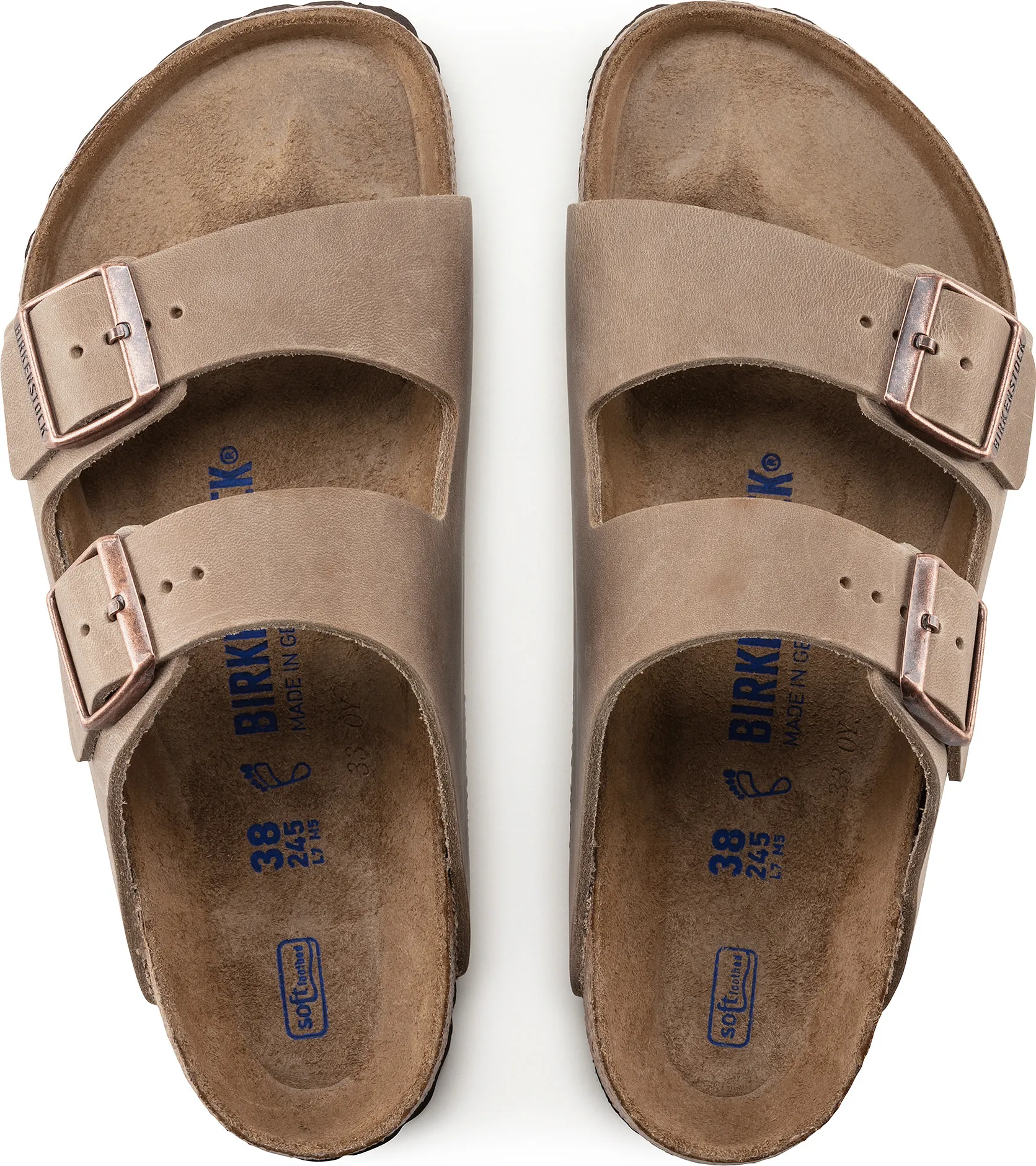 Birkenstock Unisex Arizona Soft Footbed Regular Tabacco Brown | Buy Birkenstock Unisex Arizona Soft Footbed Regular Tabacco Brow