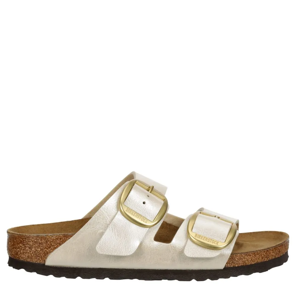 BIRKENSTOCK  WOMENS ARIZONA BIG BUCKLE GRACEFUL FOOTBED SANDAL