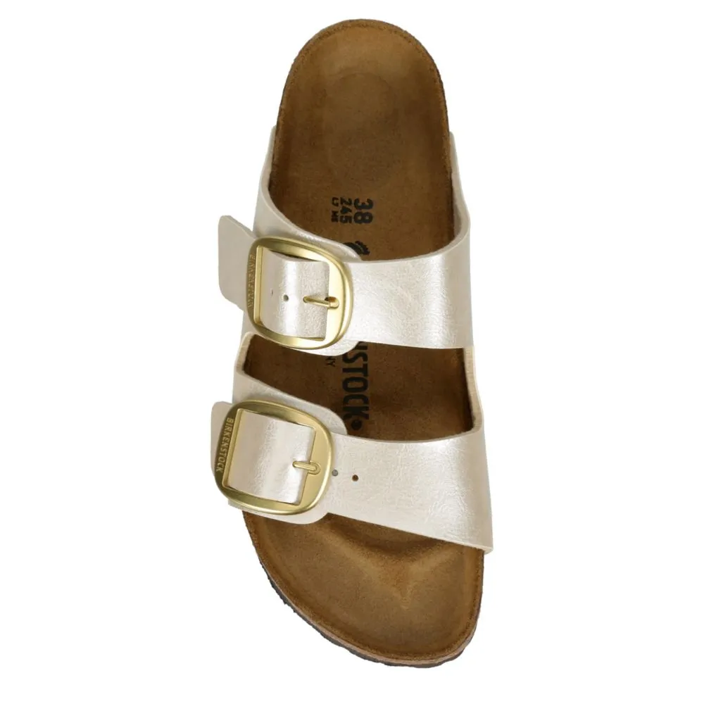 BIRKENSTOCK  WOMENS ARIZONA BIG BUCKLE GRACEFUL FOOTBED SANDAL