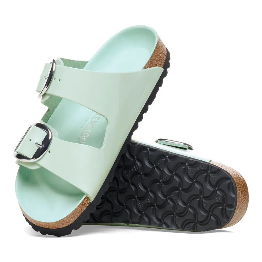 Birkenstock Women’s Arizona Big Buckle High Shine Surf Green