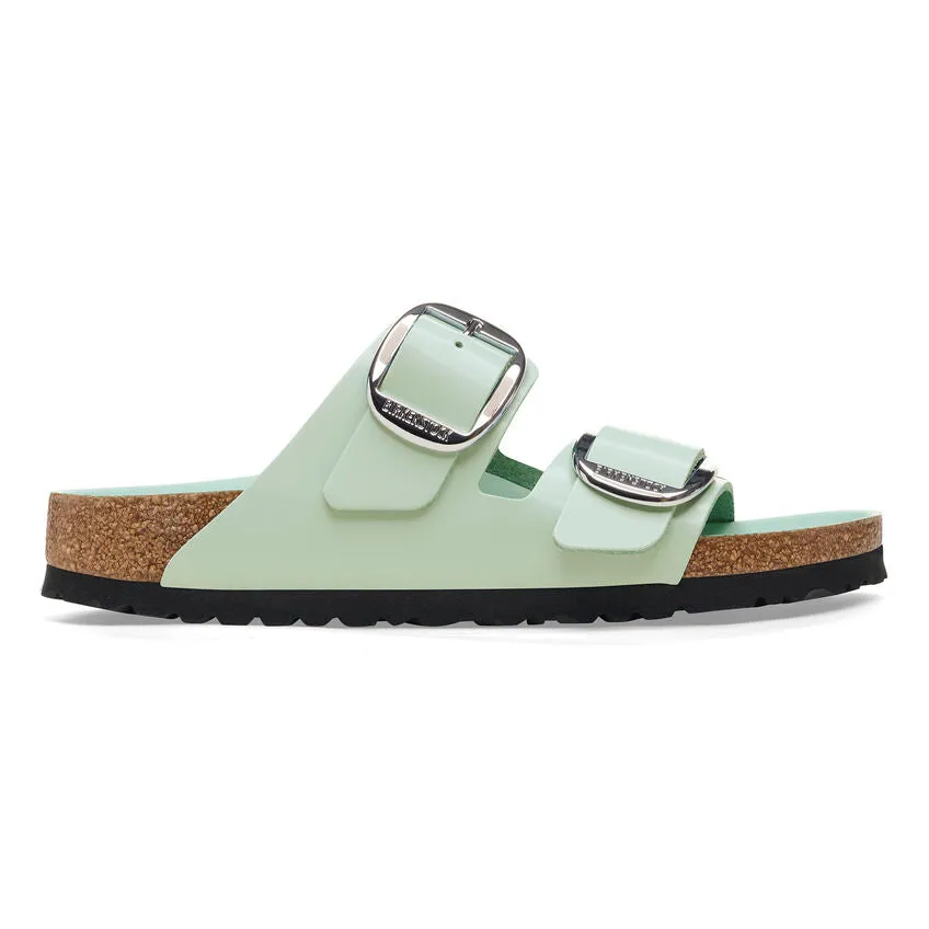 Birkenstock Women’s Arizona Big Buckle High Shine Surf Green