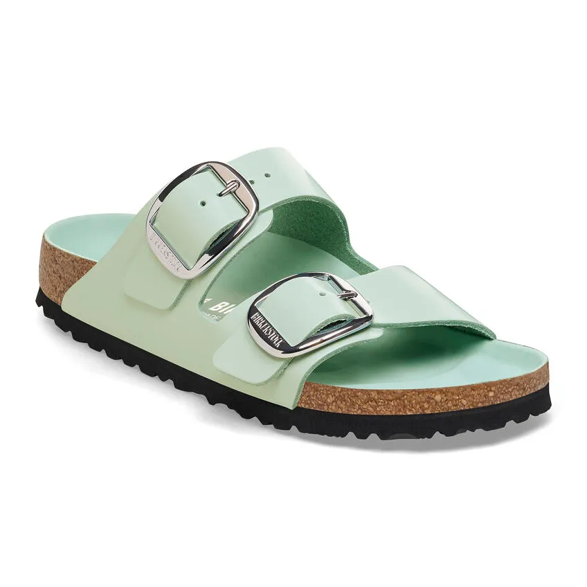 Birkenstock Women’s Arizona Big Buckle High Shine Surf Green