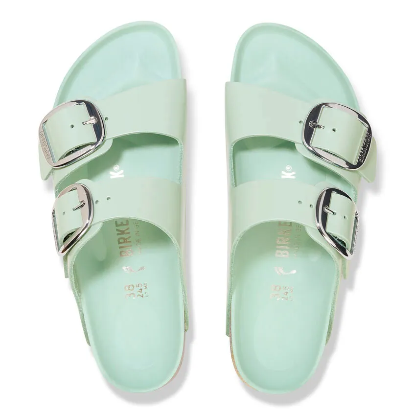 Birkenstock Women’s Arizona Big Buckle High Shine Surf Green