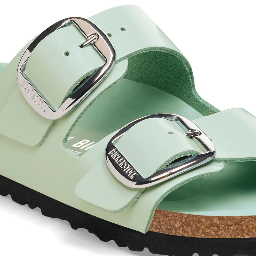 Birkenstock Women’s Arizona Big Buckle High Shine Surf Green