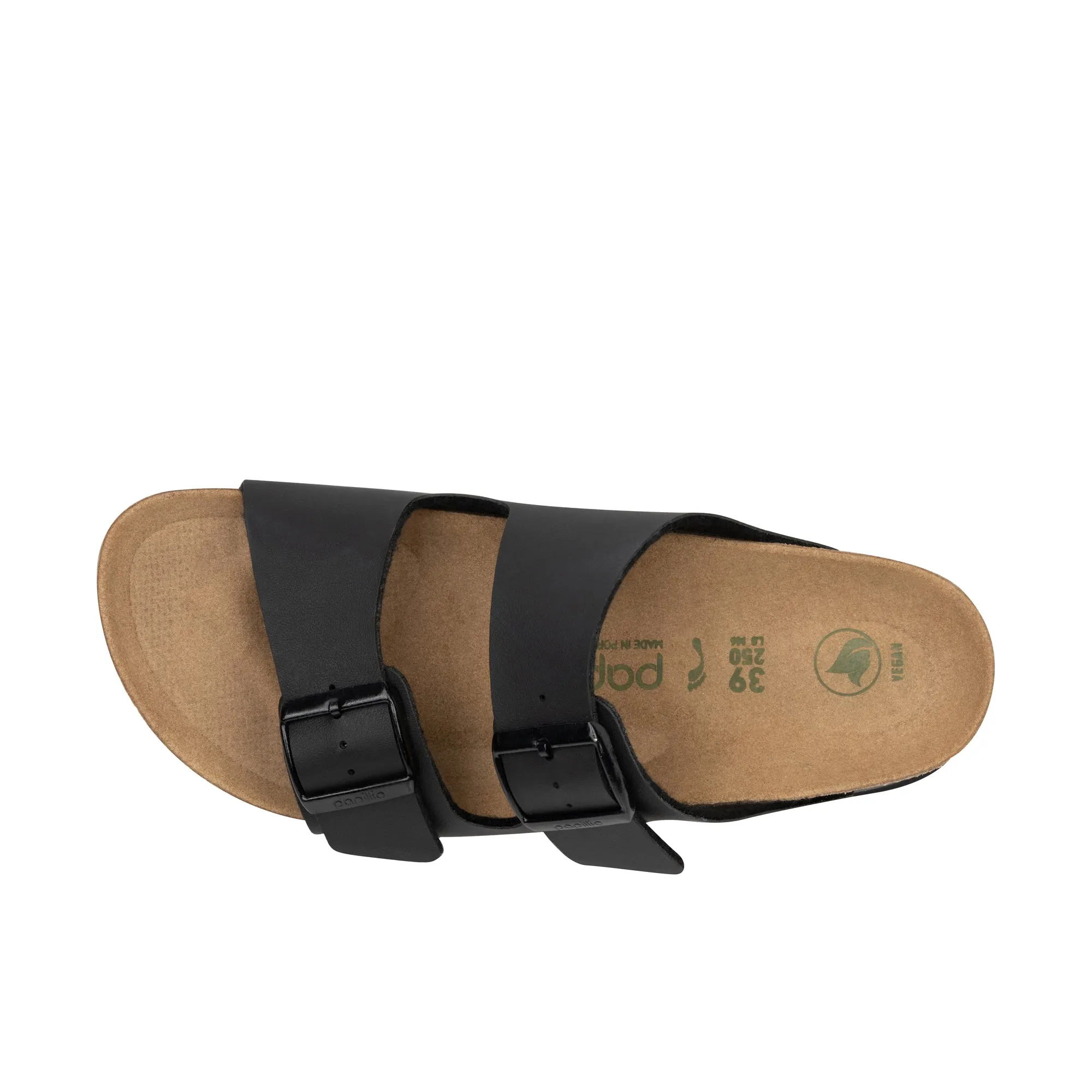 Birkenstock Womens Arizona Platform Vegan Birko-Flor Black