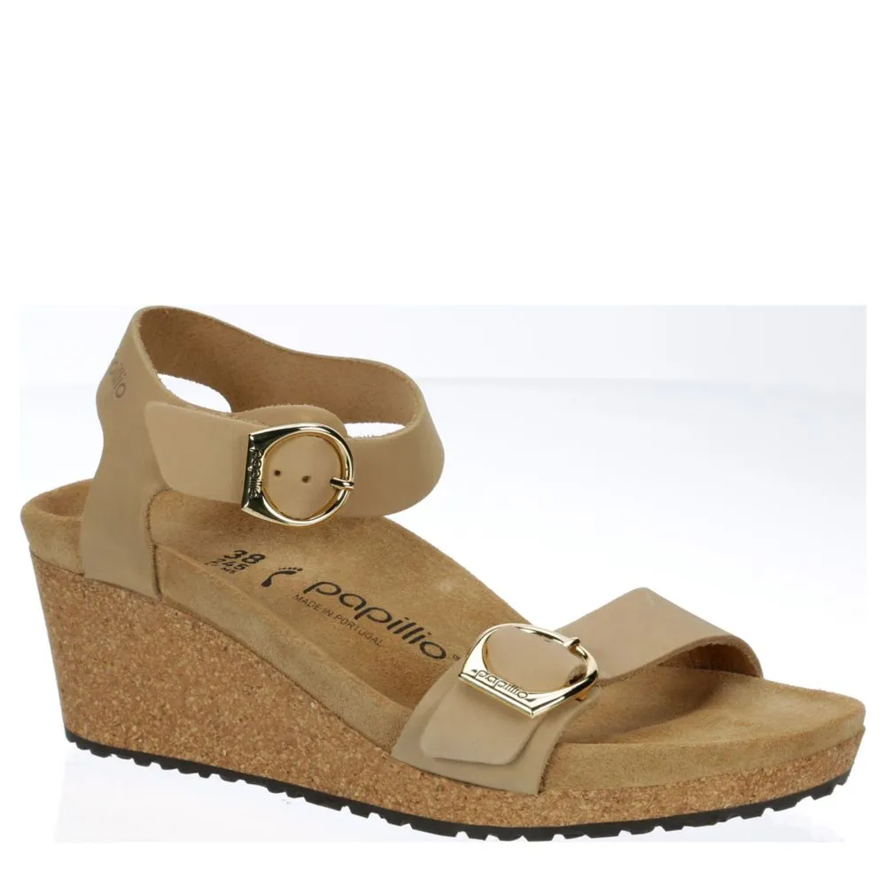 BIRKENSTOCK  WOMENS SOLEY WEDGE SANDAL BY PAPILLIO