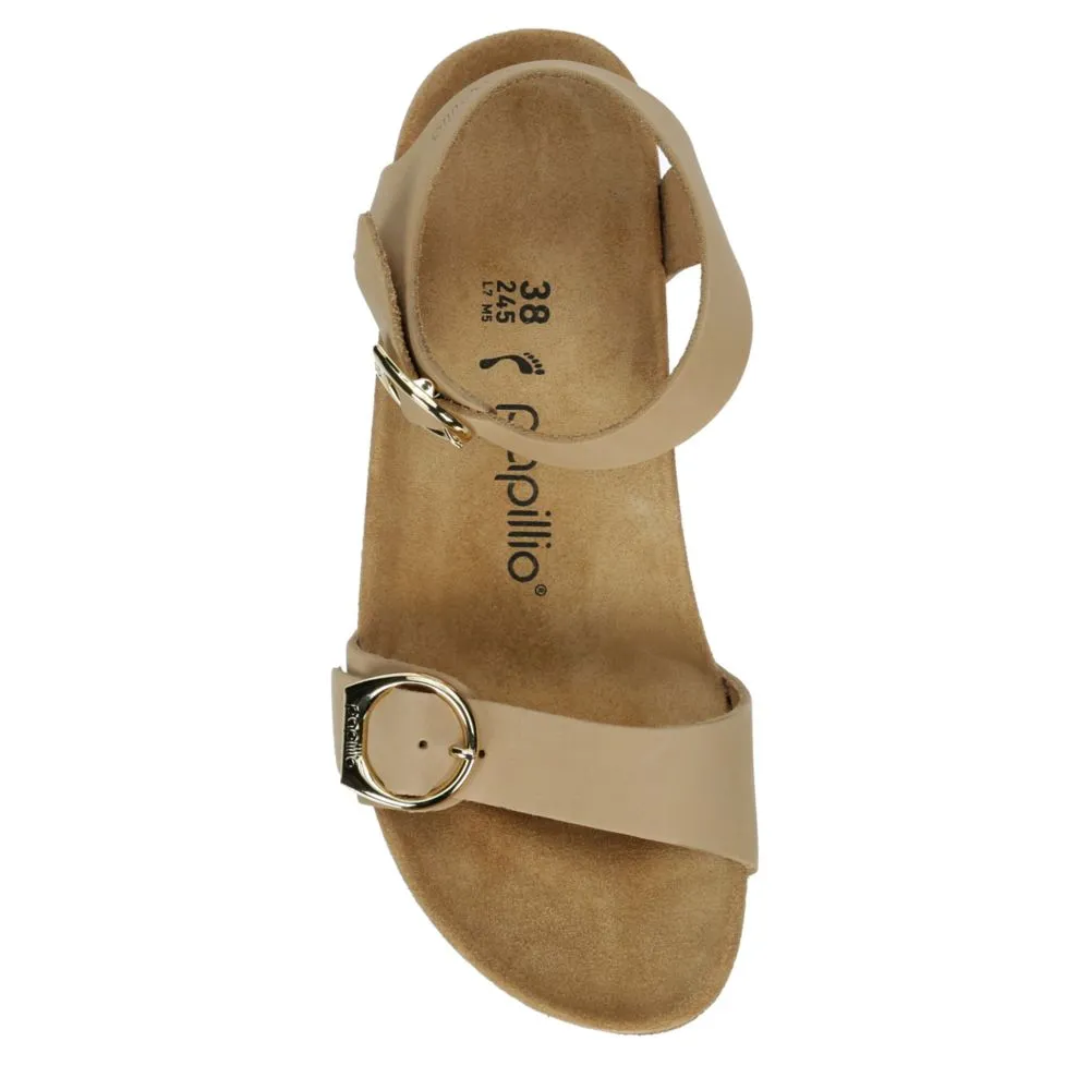 BIRKENSTOCK  WOMENS SOLEY WEDGE SANDAL BY PAPILLIO