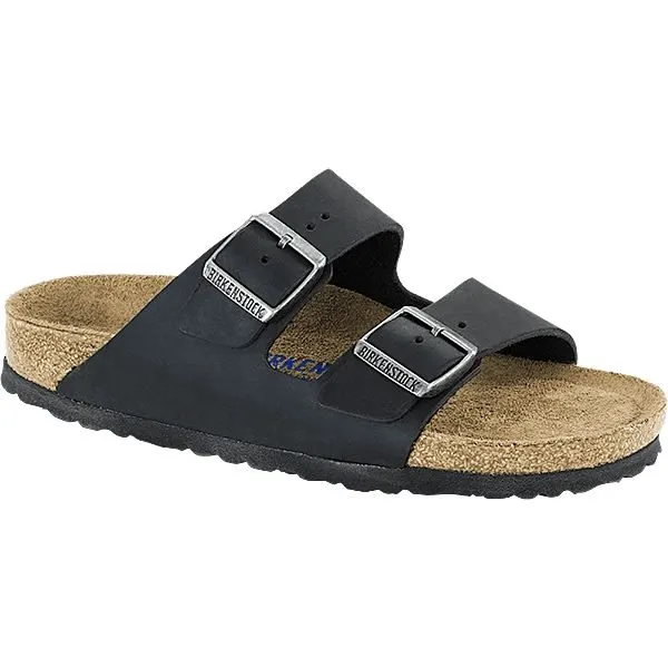 Birkenstock Women's Arizona Soft Footbed Narrow Black | Buy Birkenstock Women's Arizona Soft Footbed Narrow Black here