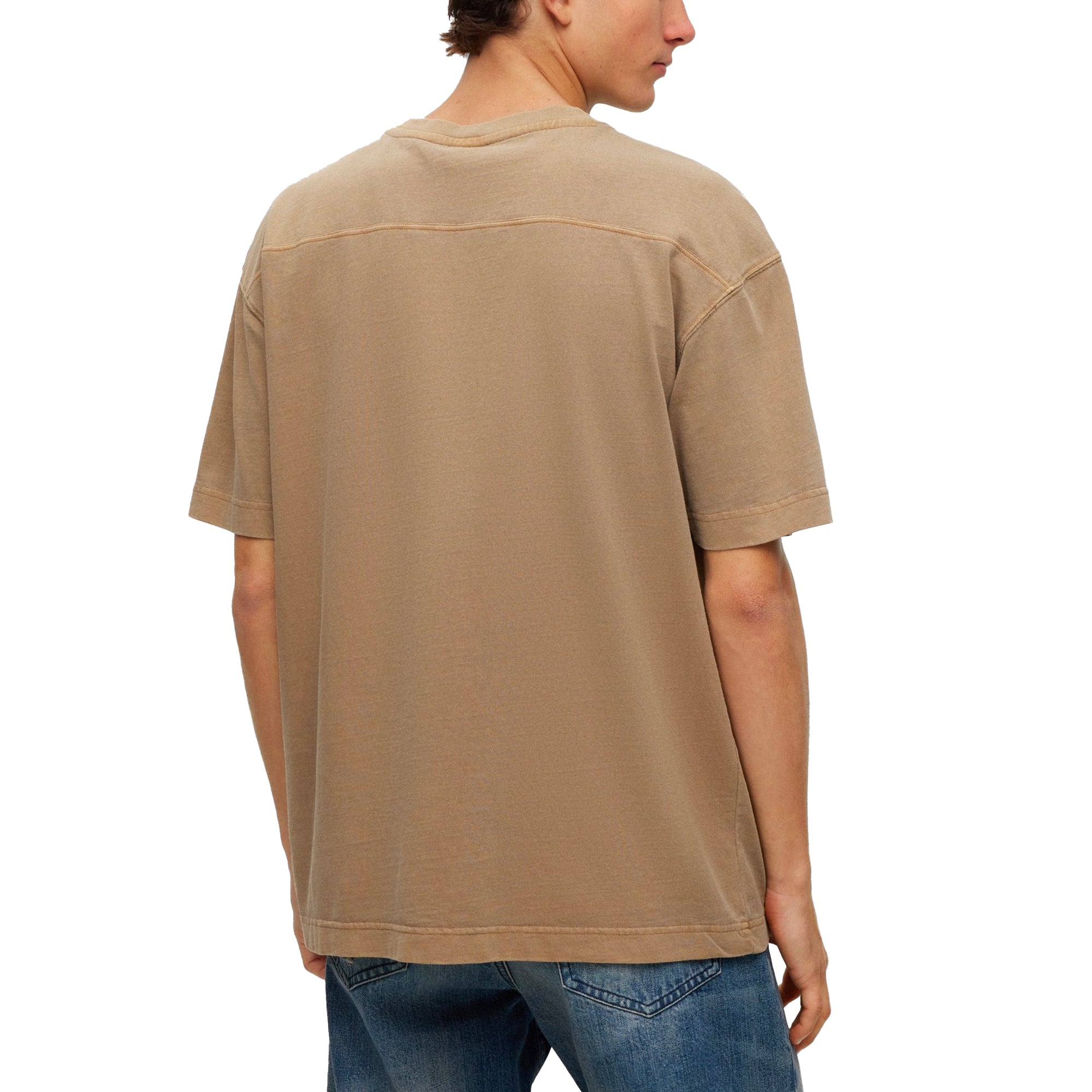 Boss Te Neon T-Shirt - Beige